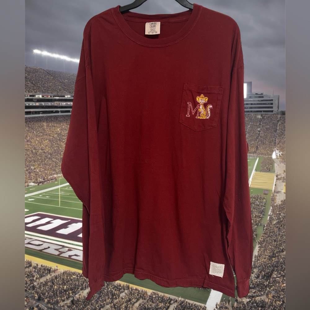 Minnesota University Golden Gophers Vintage Long Sleeve